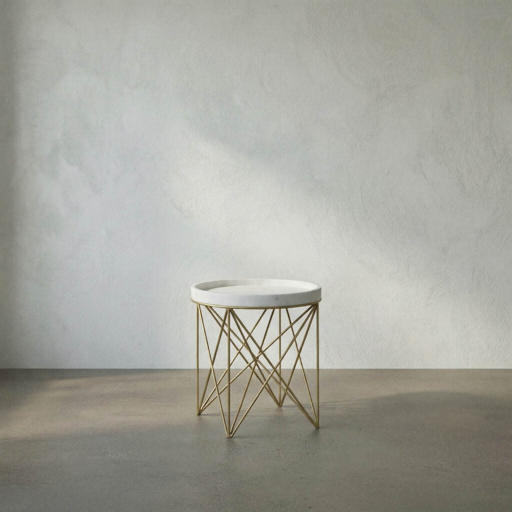 Noir Prisma Side Table