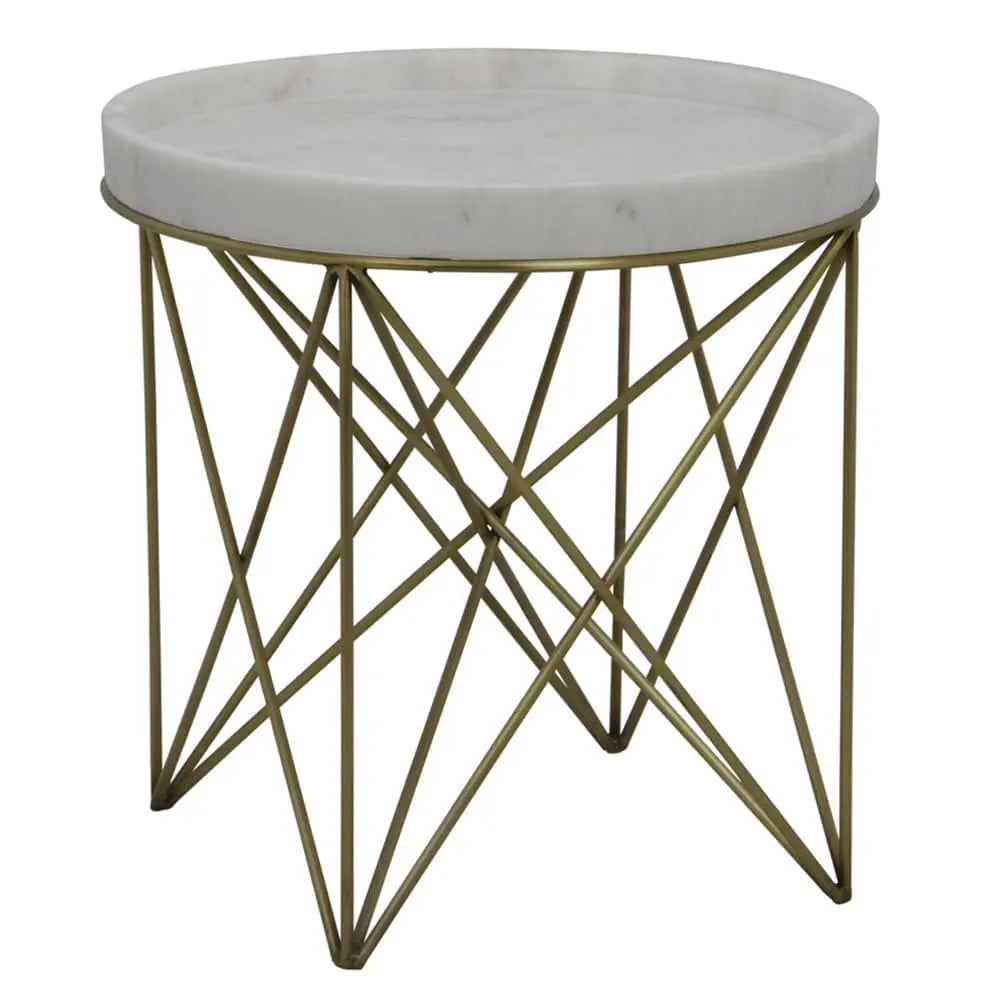Noir Prisma Side Table