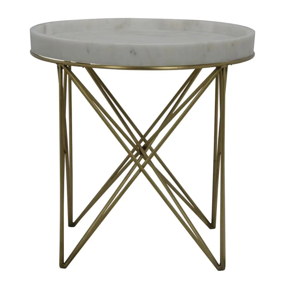 Noir Prisma Side Table