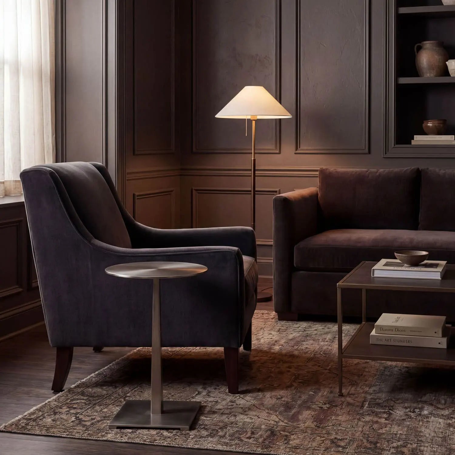 Noir Stiletto Side Table