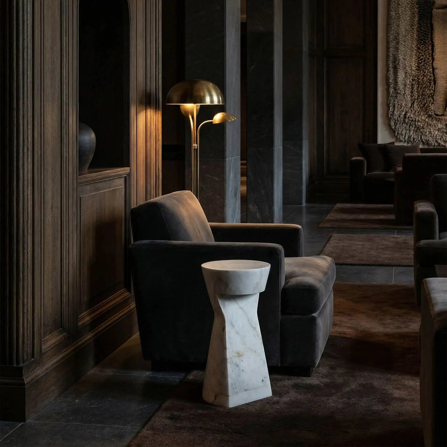 Noir Omon Side Table