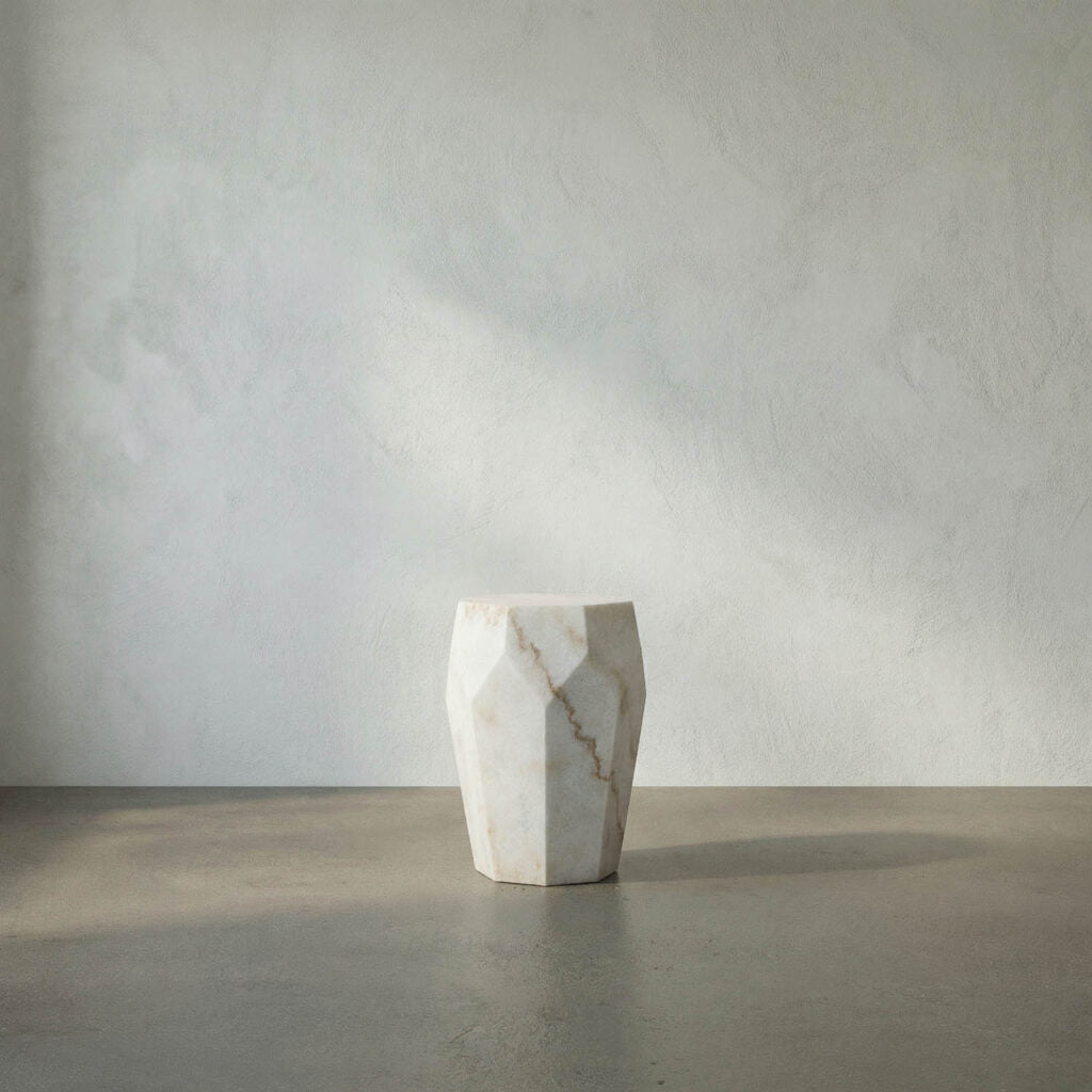 Noir Monolith Side Table