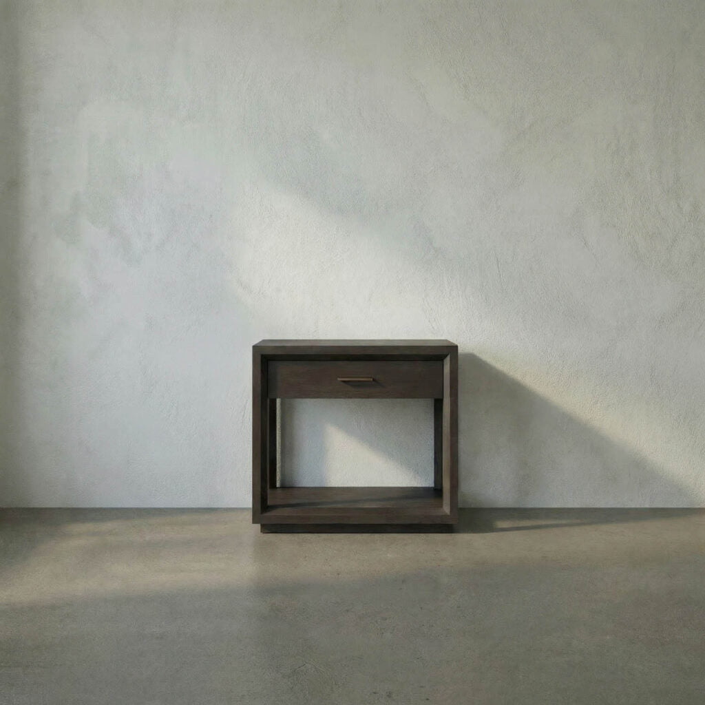 Noir Antony Side Table, Pale