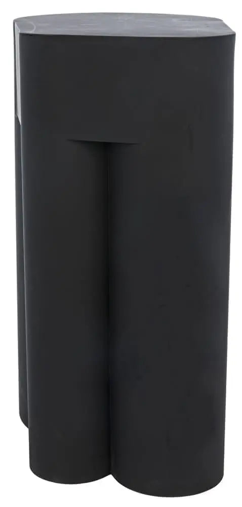 Noir Blair Side Table, Black Steel