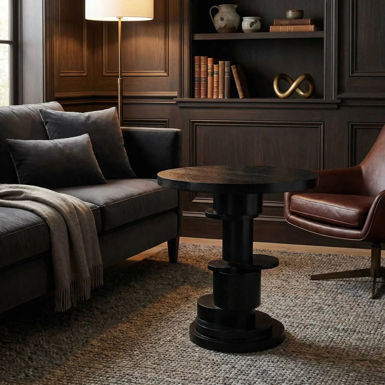 Noir Hugo Side Table