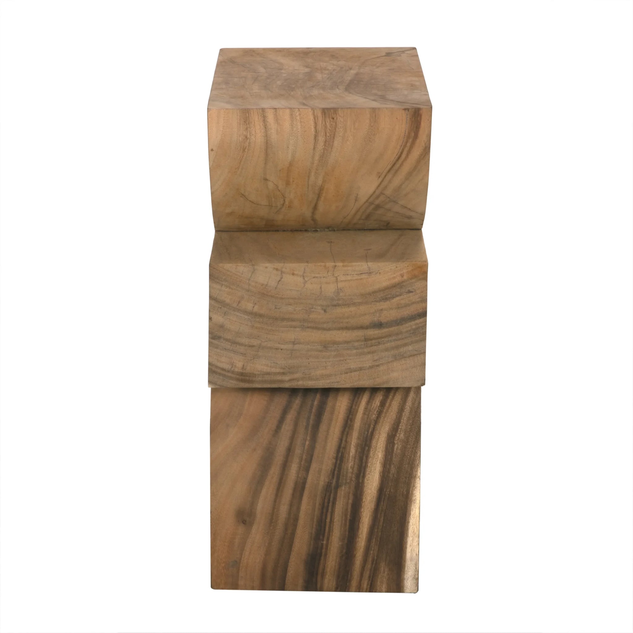 Noir Monteiro Side Table, Stool