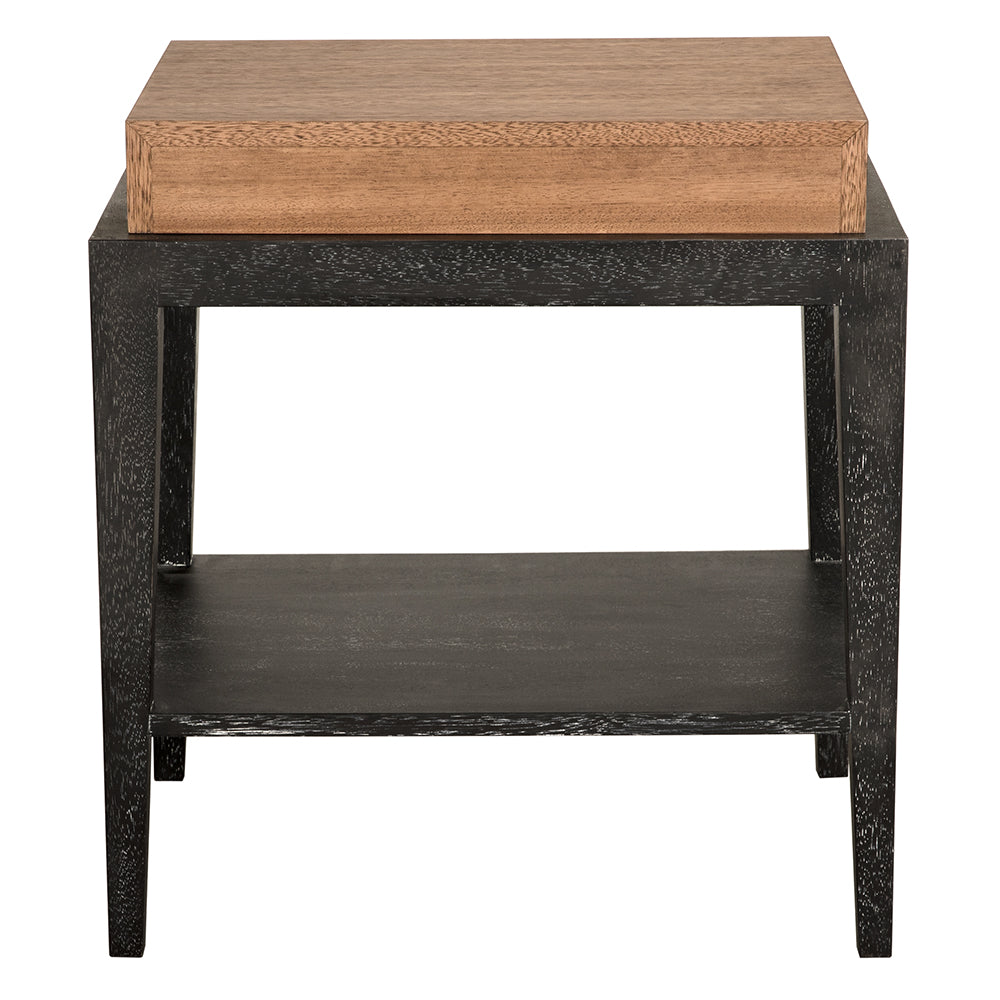 Noir Memphis Side Table