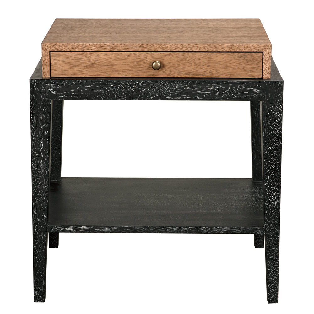 Noir Memphis Side Table