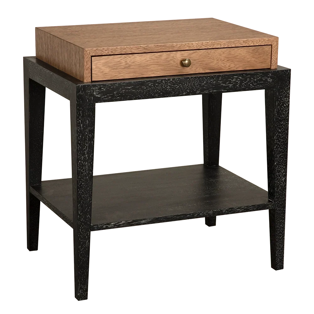 Noir Memphis Side Table