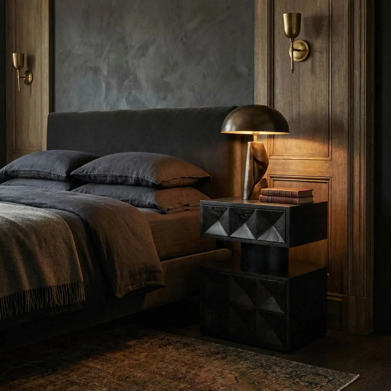 Noir Kingston Side Table