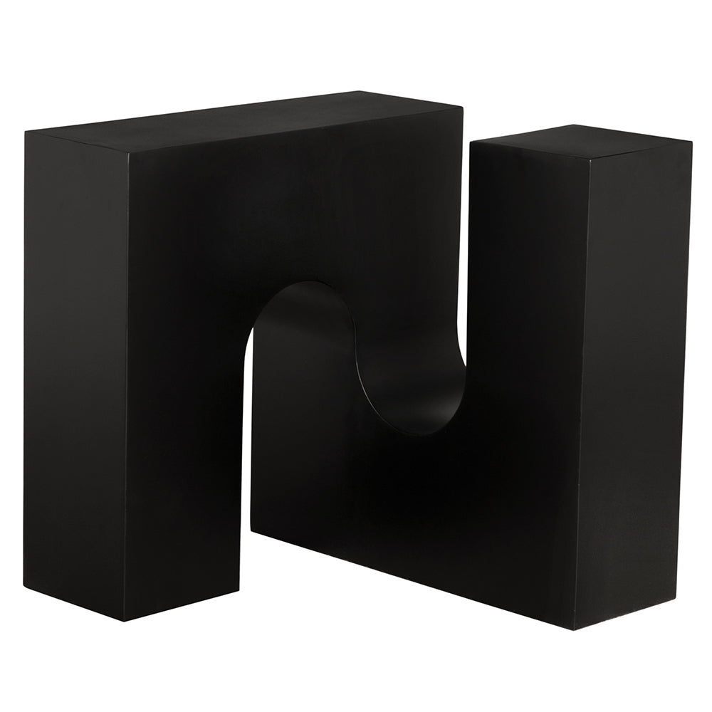 Noir Leopold Side Table
