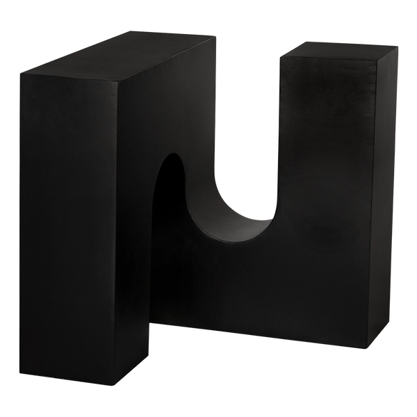 Noir Leopold Side Table