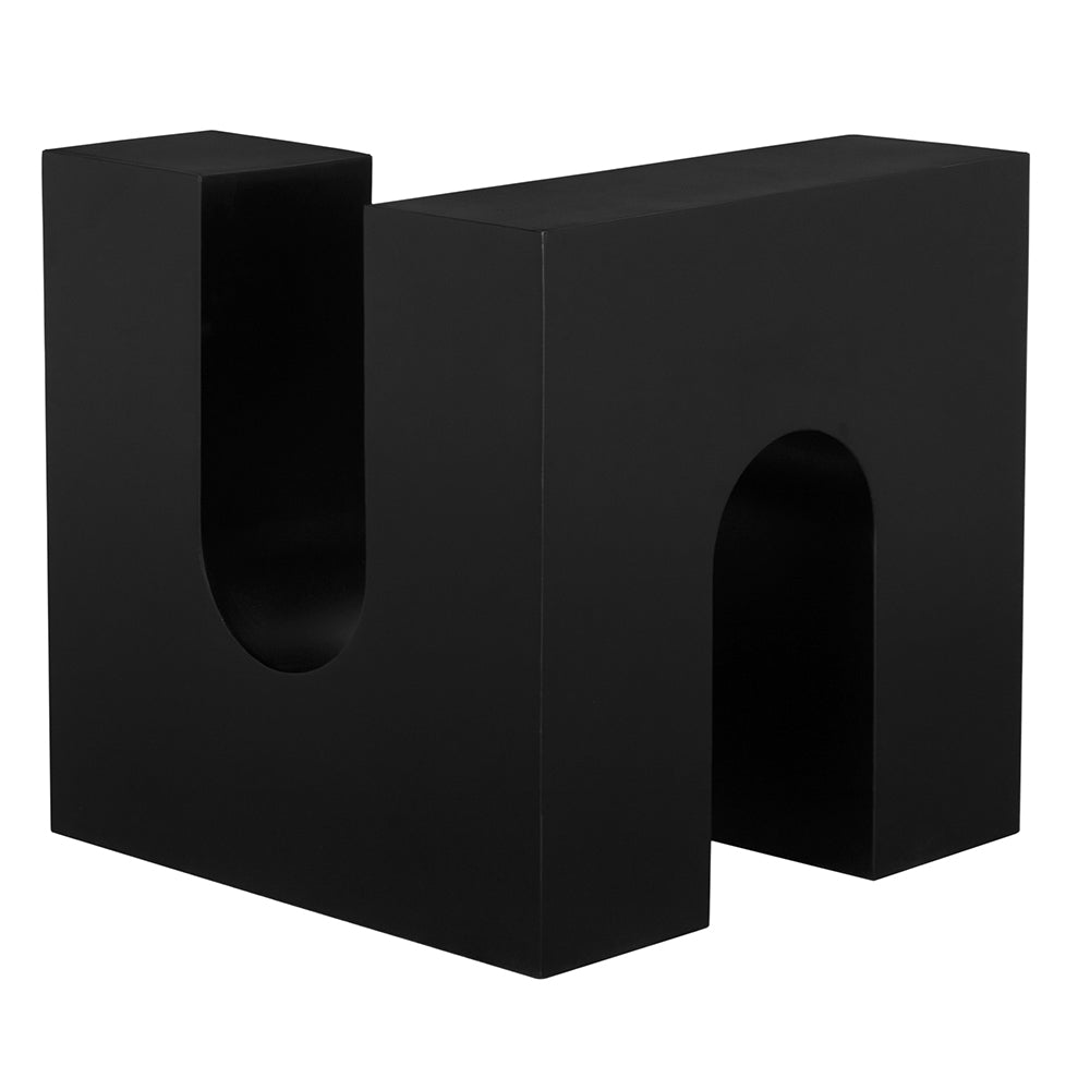 Noir Leopold Side Table