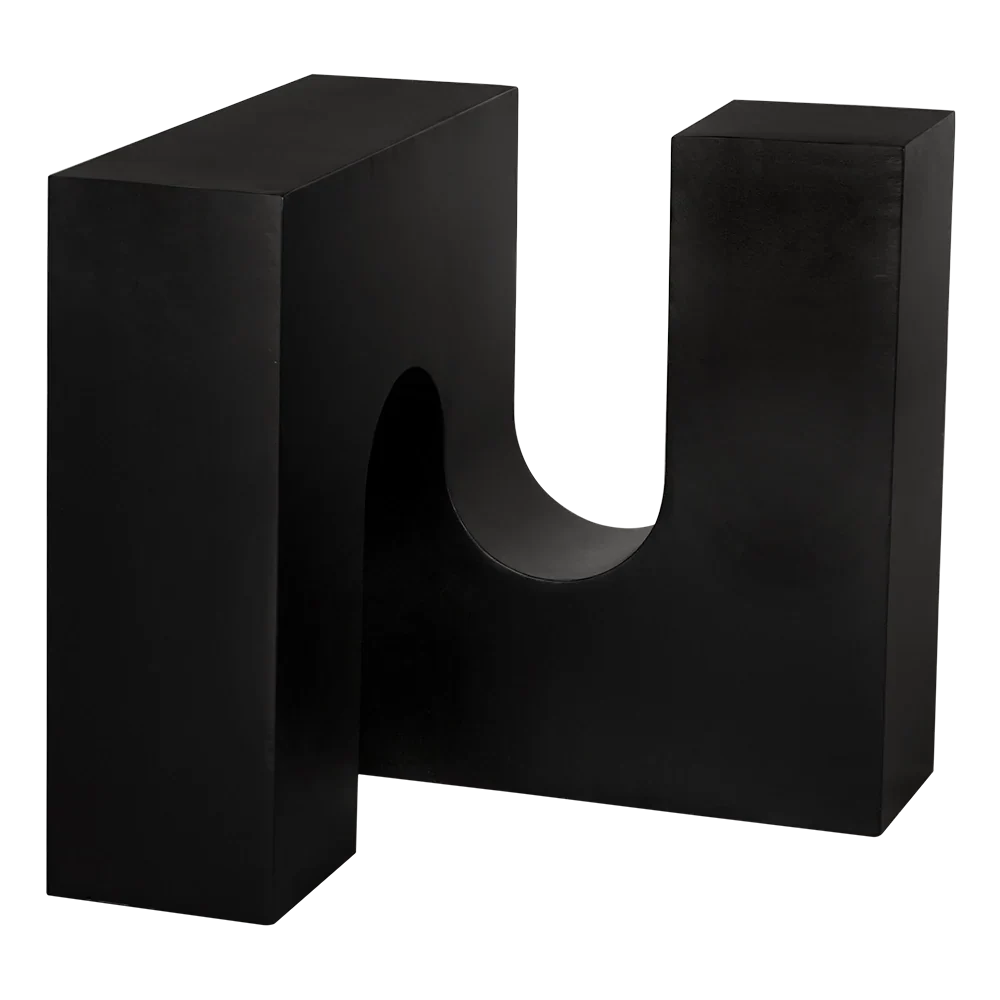 Noir Leopold Side Table