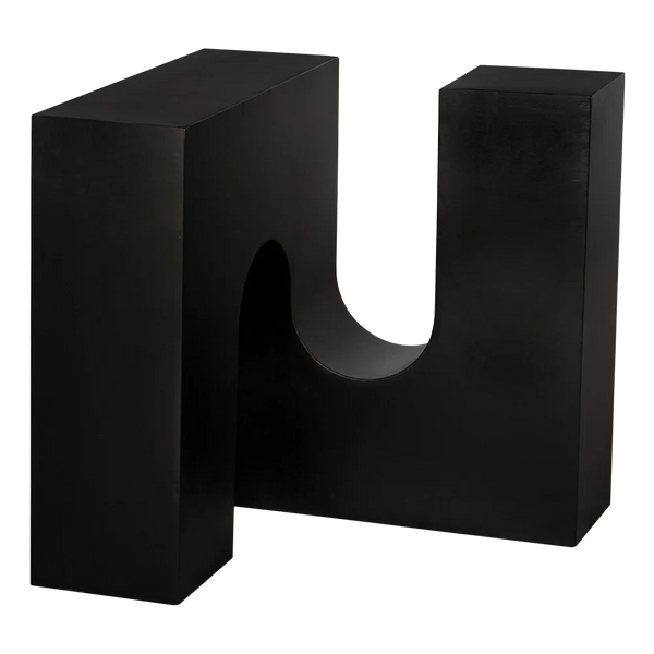 Noir Leopold Side Table