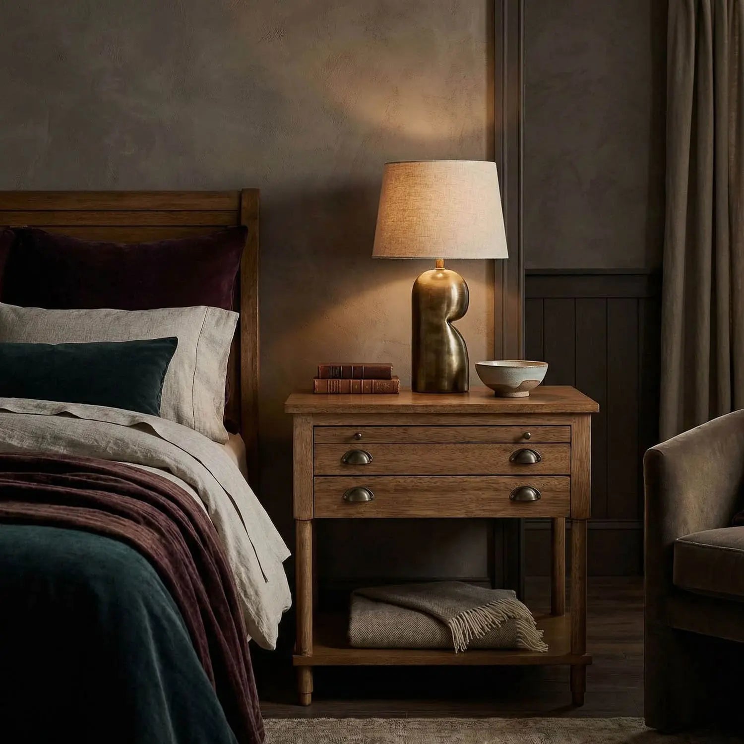 Noir Artemio Side Table