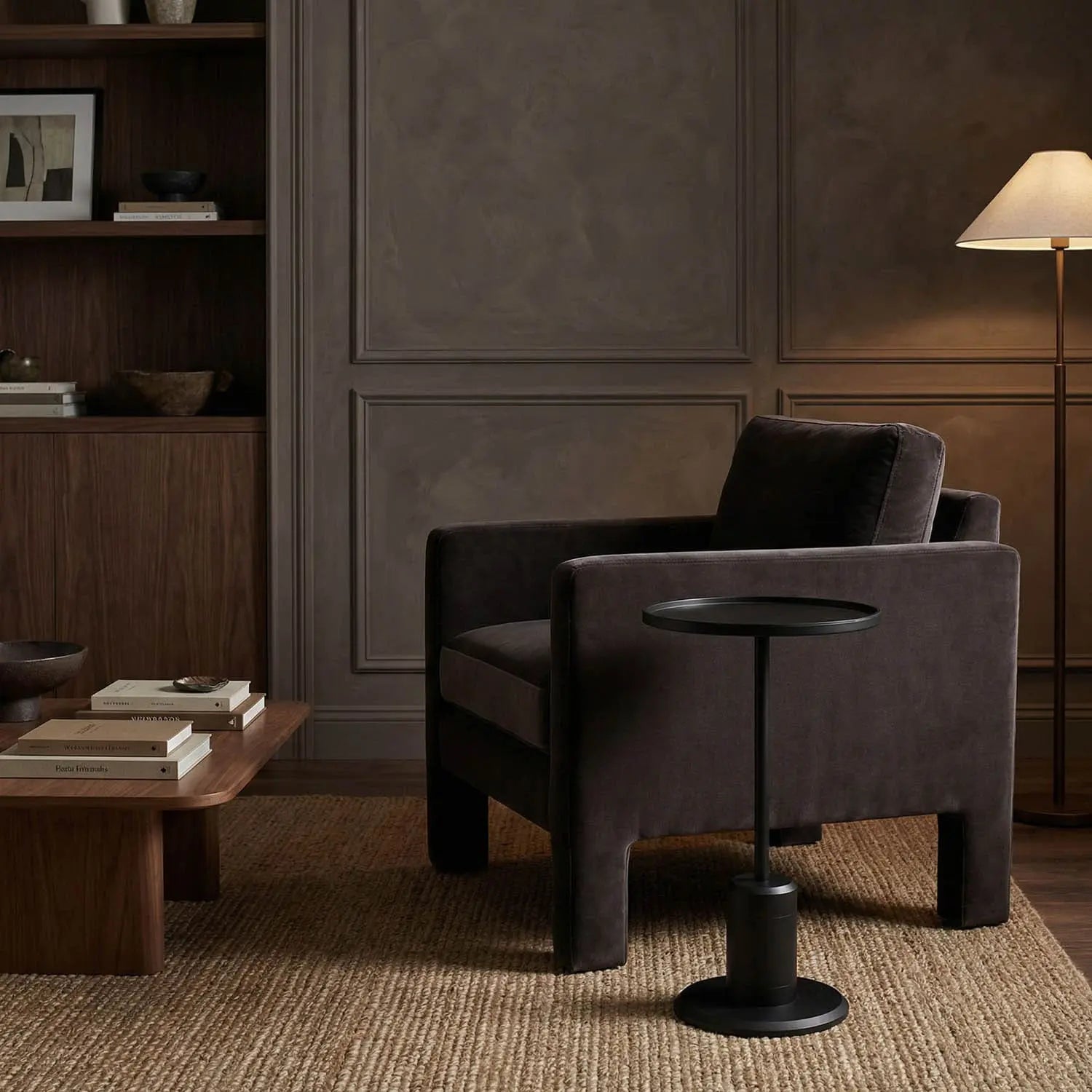 Noir Kurtz Side Table