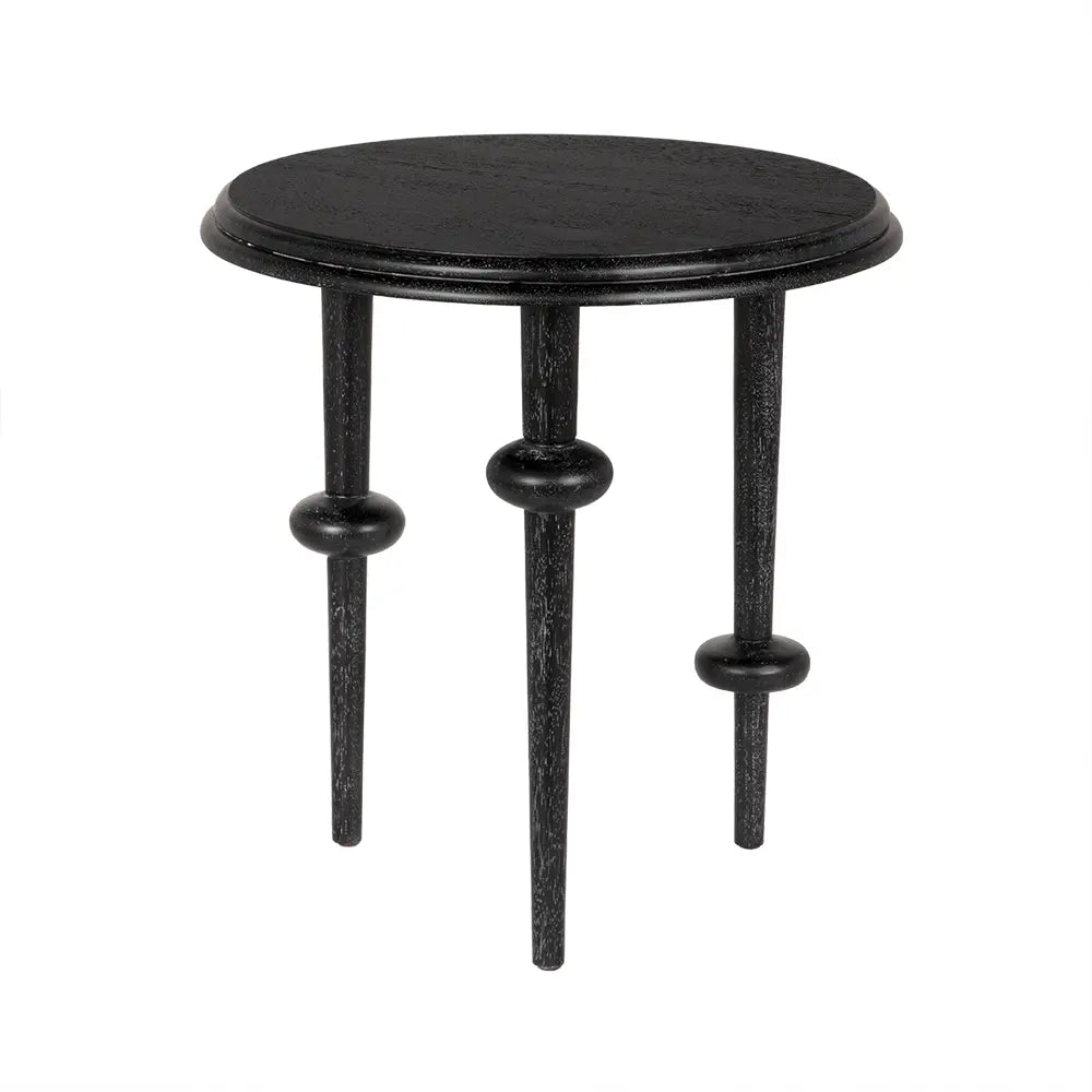 Noir Foster Side Table, Black Walnut