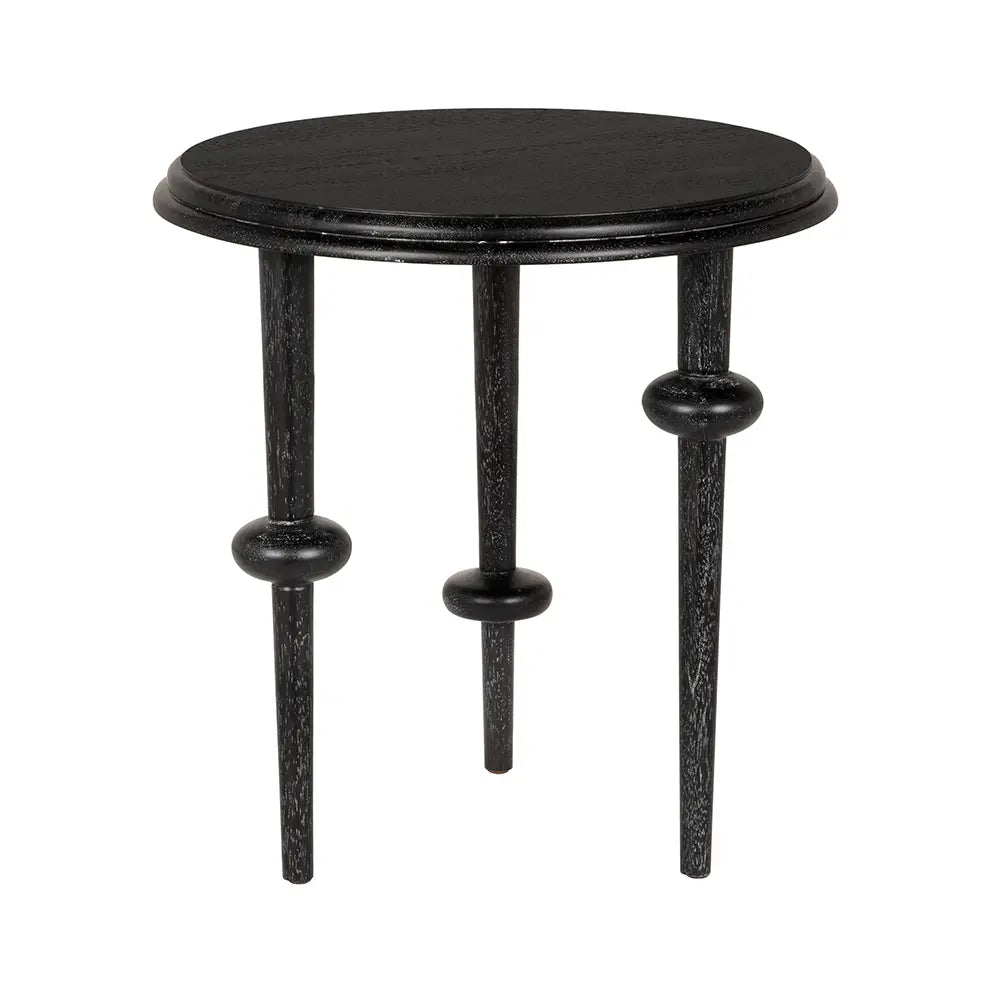 Noir Foster Side Table, Black Walnut