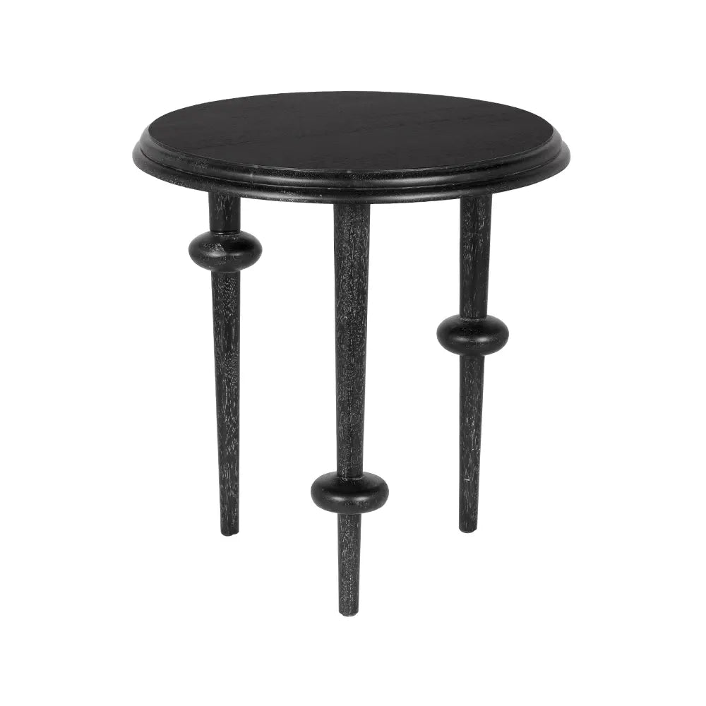 Noir Foster Side Table, Black Walnut