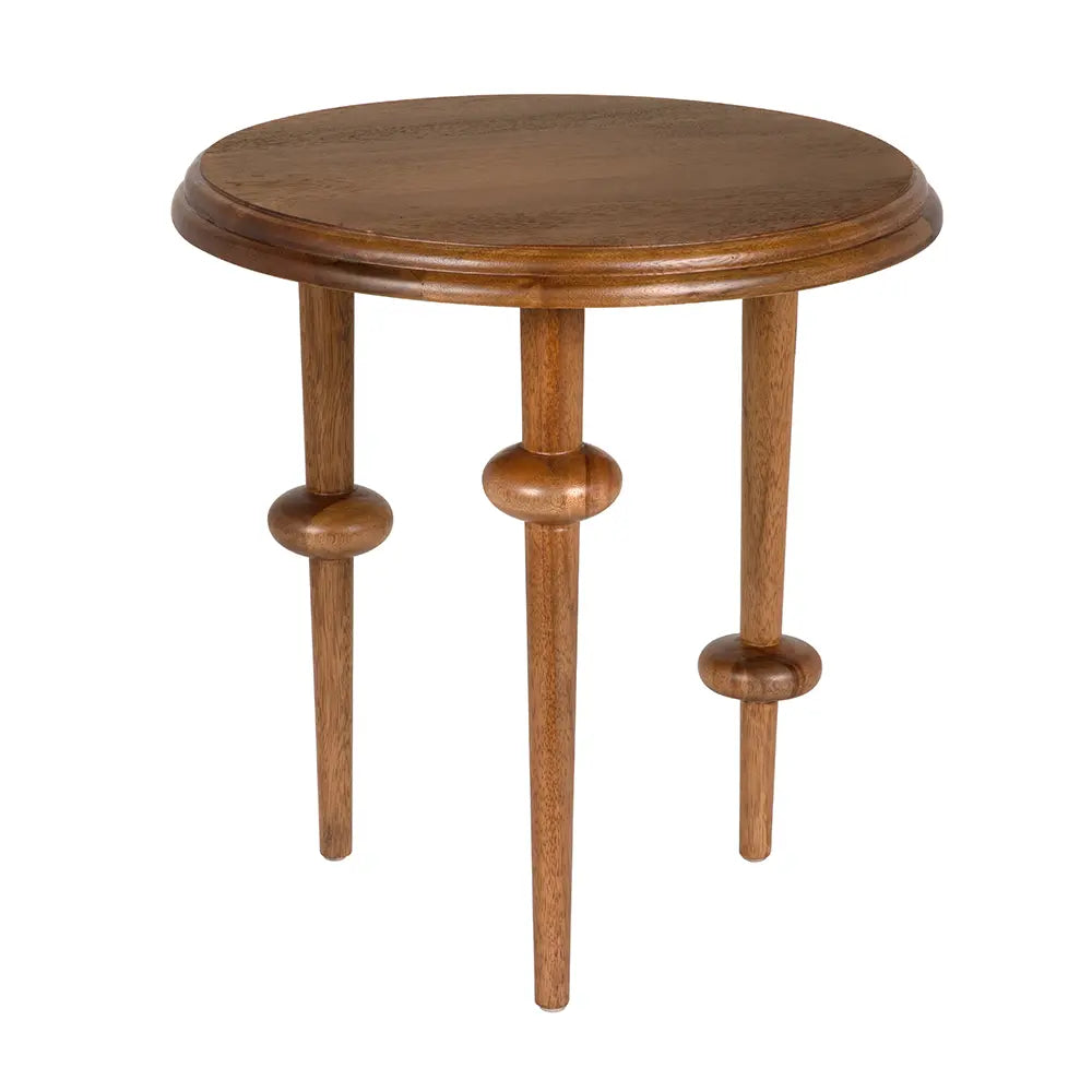 Noir Foster Side Table, Dark Walnut