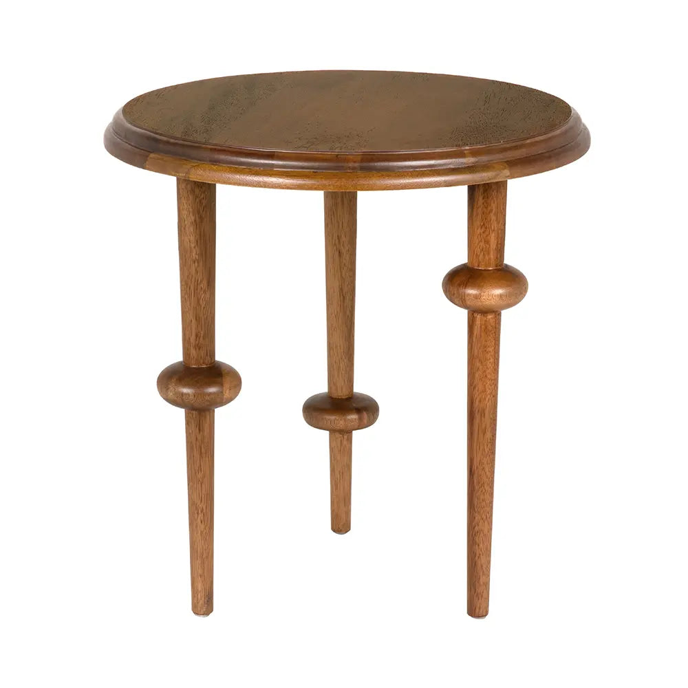Noir Foster Side Table, Dark Walnut