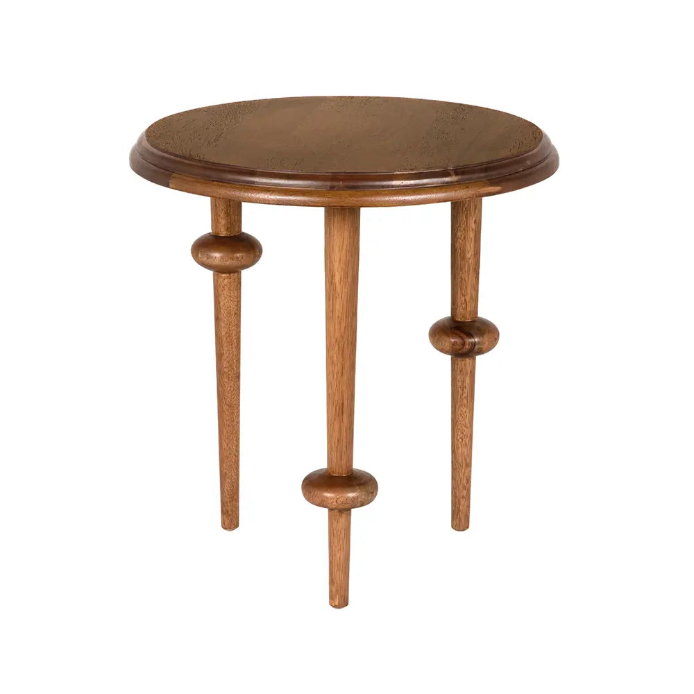Noir Foster Side Table, Dark Walnut
