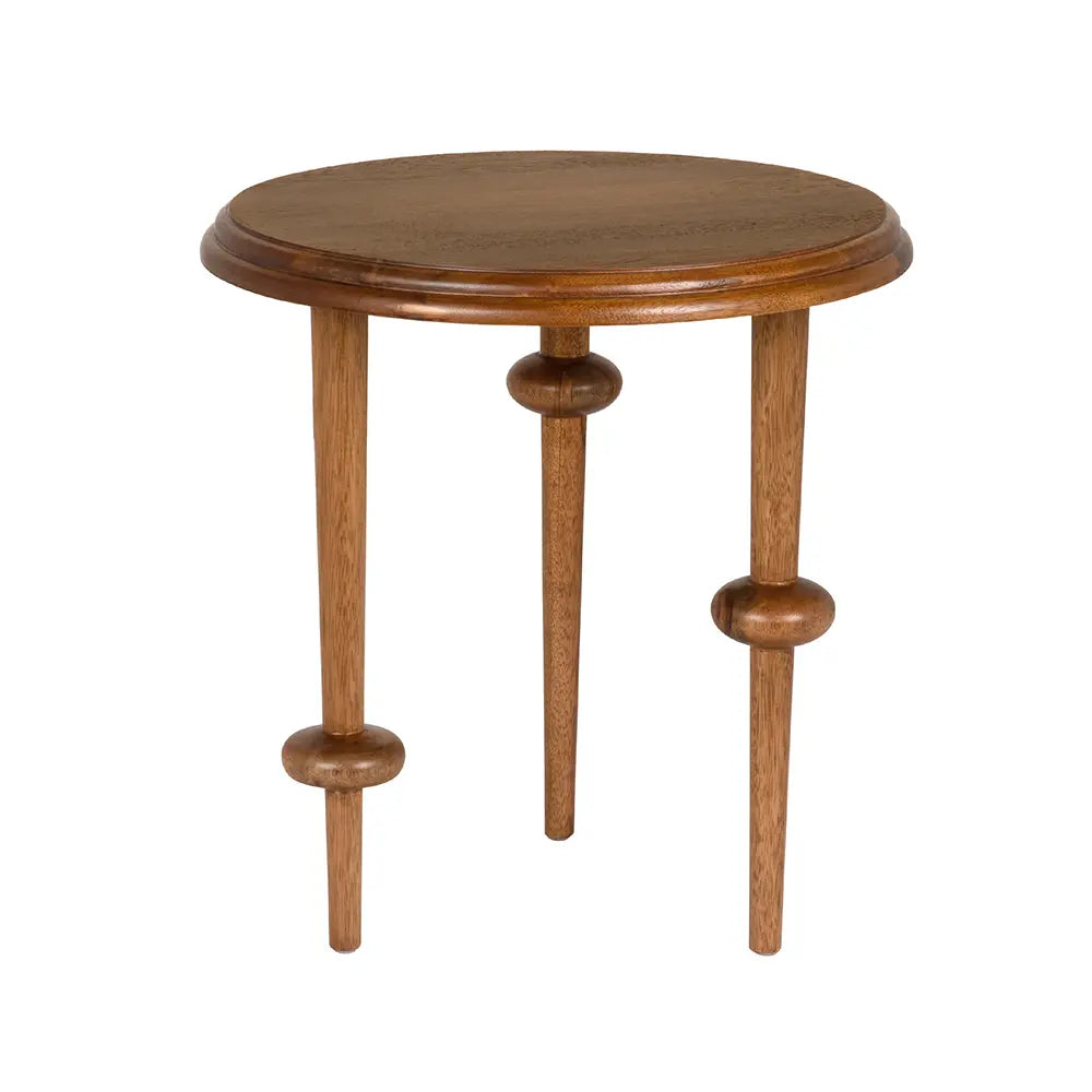Noir Foster Side Table, Dark Walnut