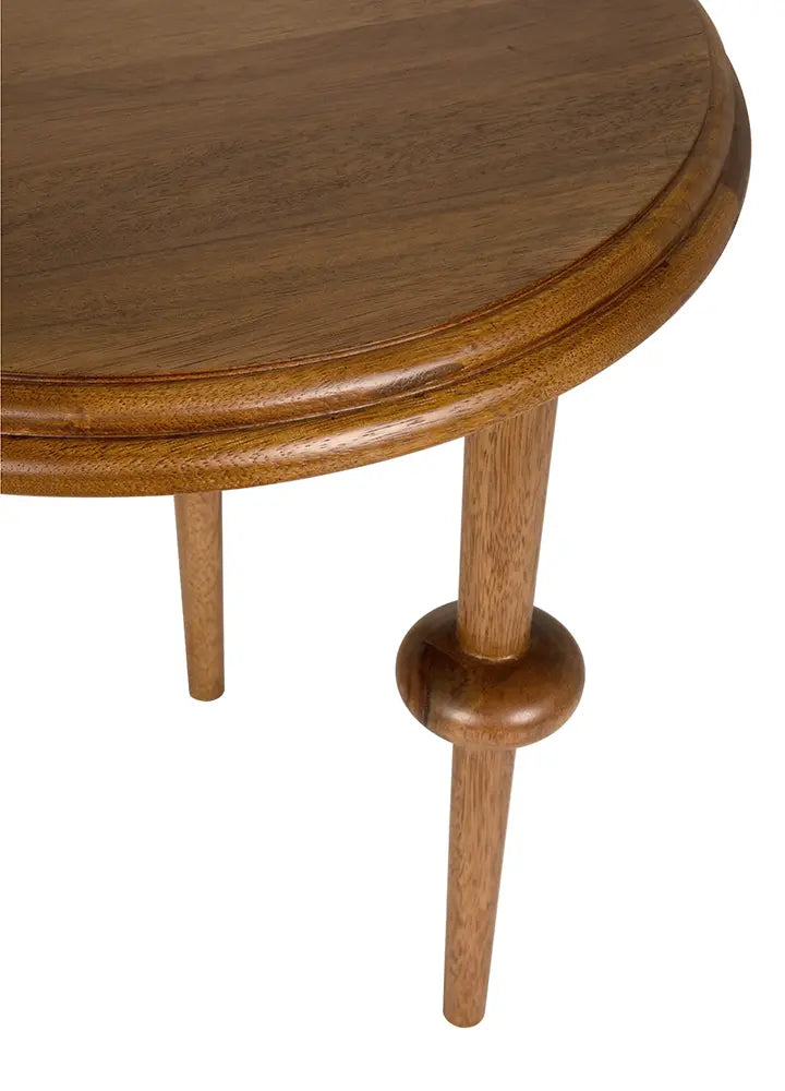 Noir Foster Side Table, Dark Walnut