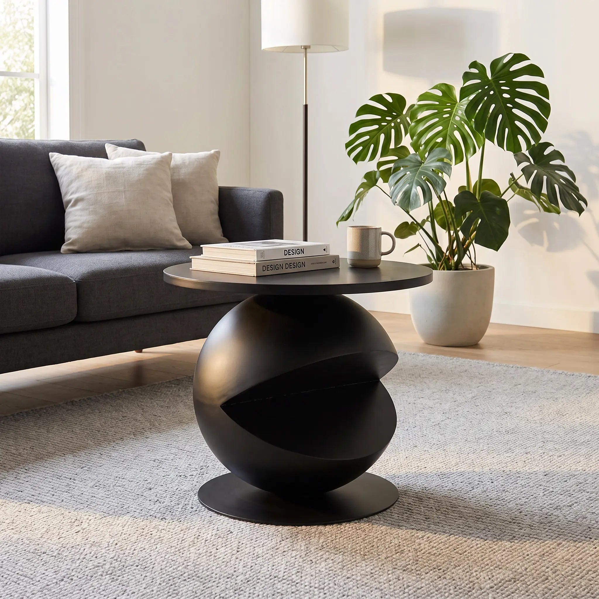 Noir Pac Man Side Table
