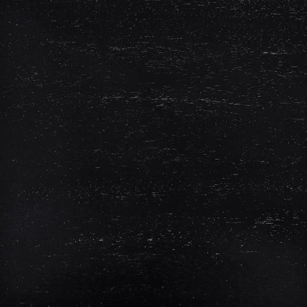 Noir Majesty Side Table, Hand Rubbed Black