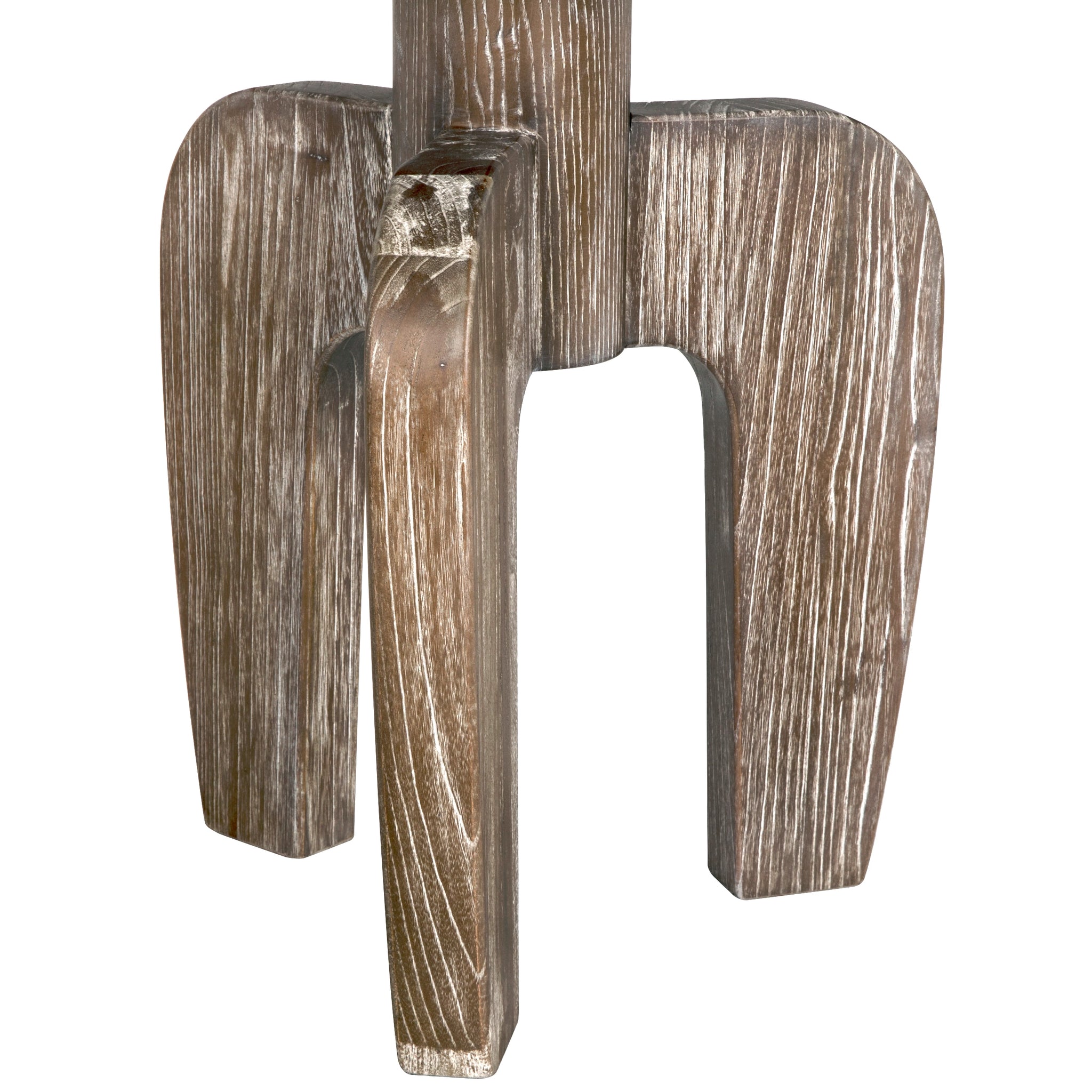 Noir New Shizue Small Side Table, Distressed Mindi