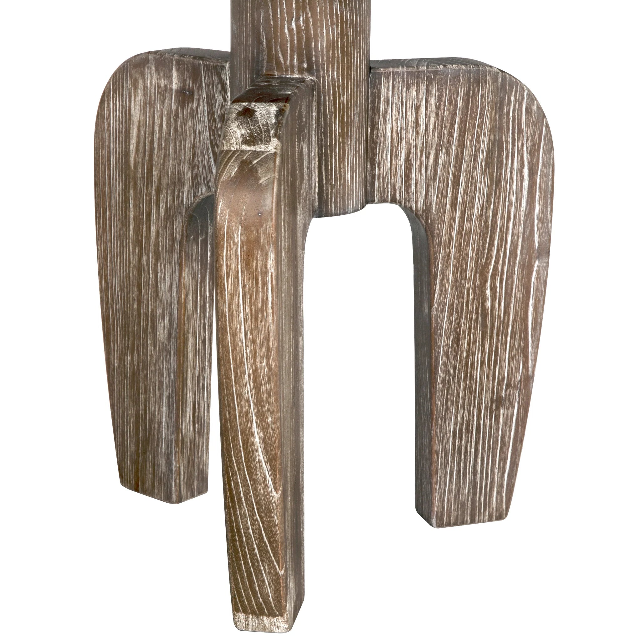 Noir New Shizue Small Side Table, Distressed Mindi