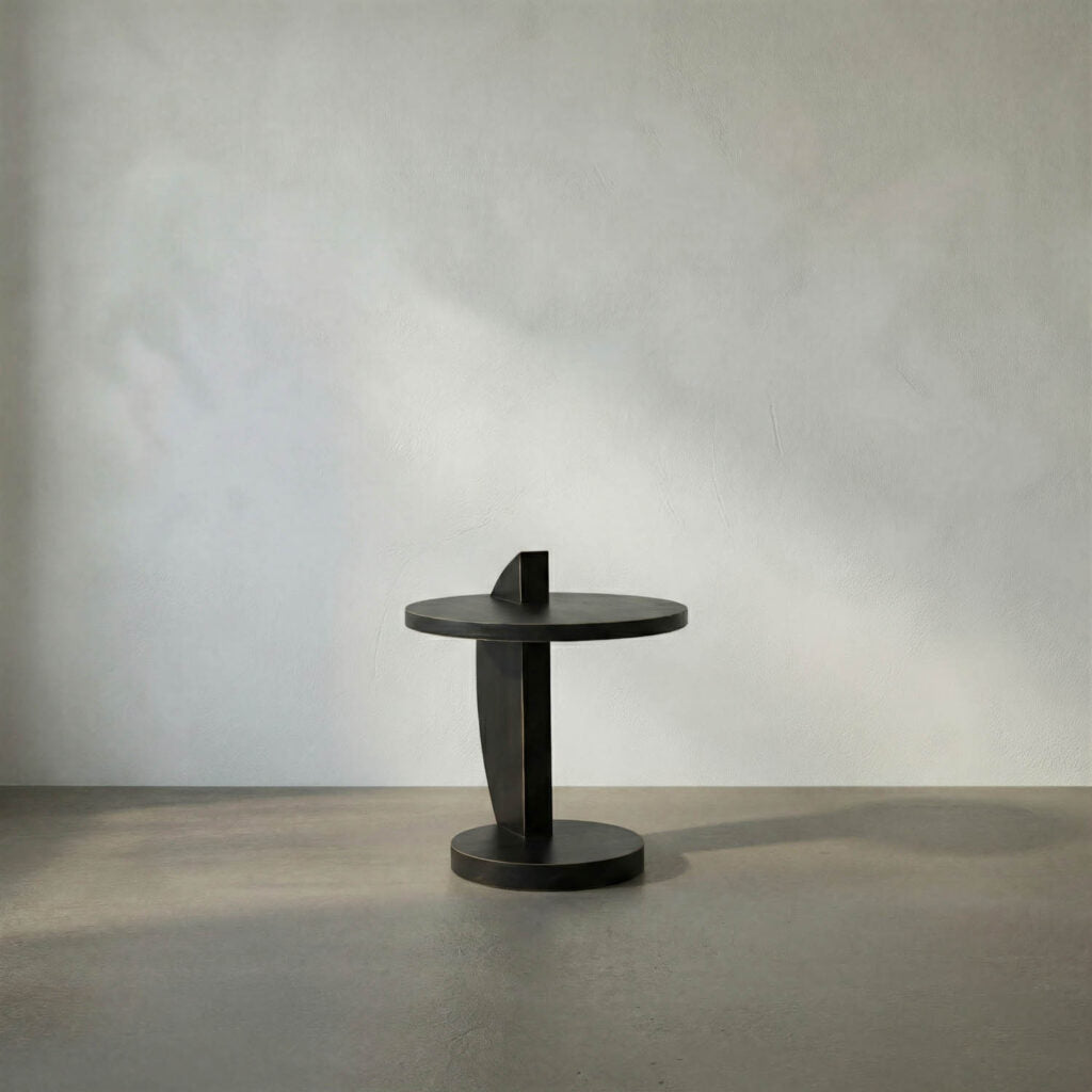 Noir Reed Side Table