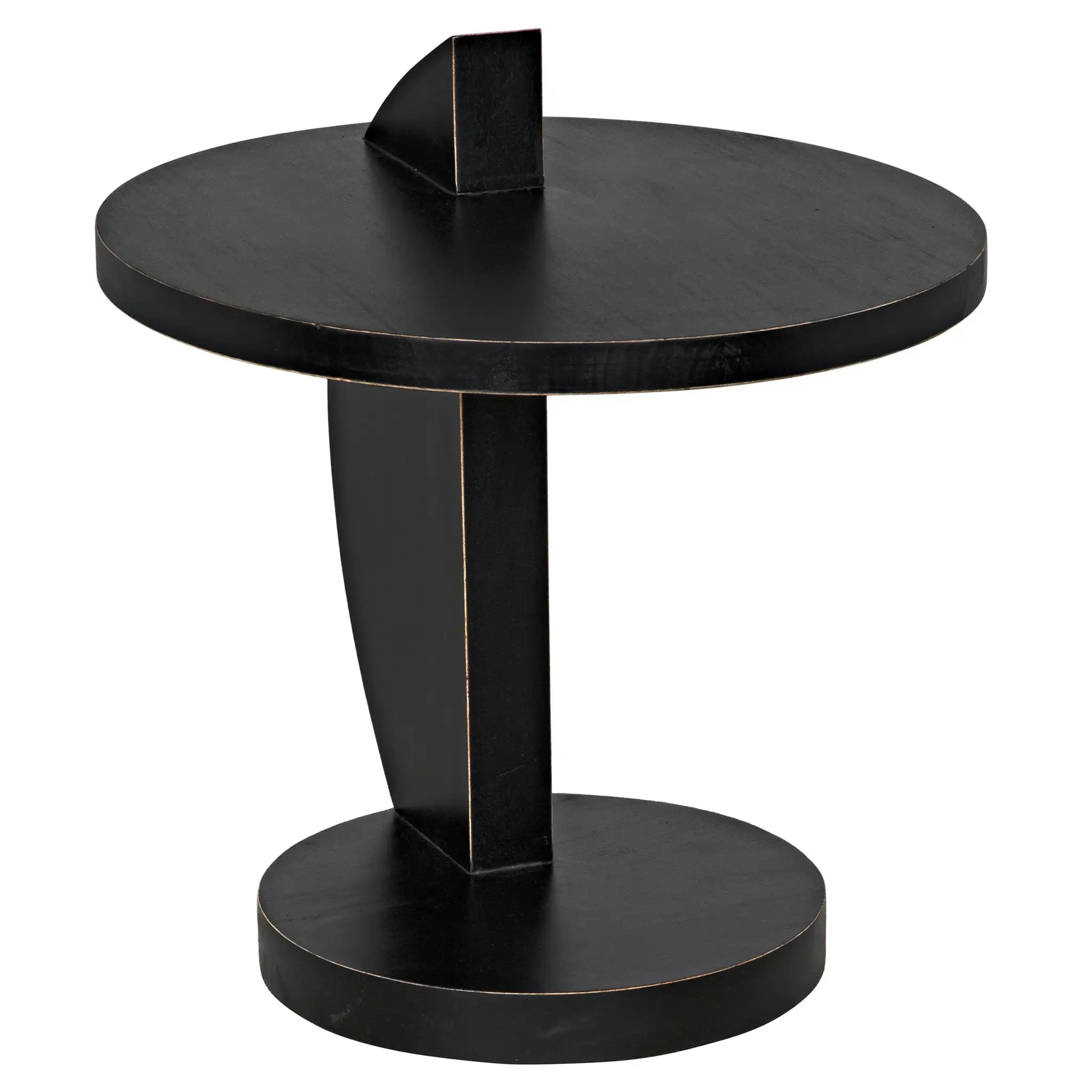 Noir Reed Side Table