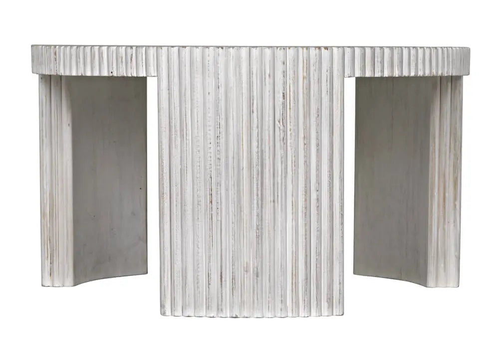 Noir Jgor Side/Coffee Table, White Wash