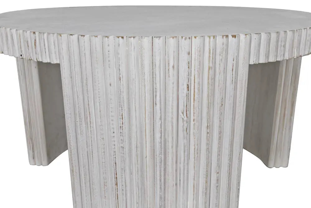 Noir Jgor Side/Coffee Table, White Wash
