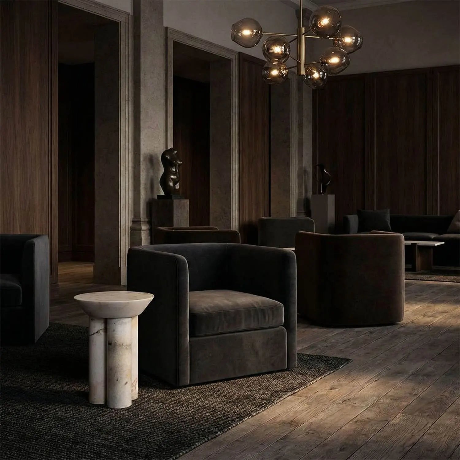Noir Nox Side Table