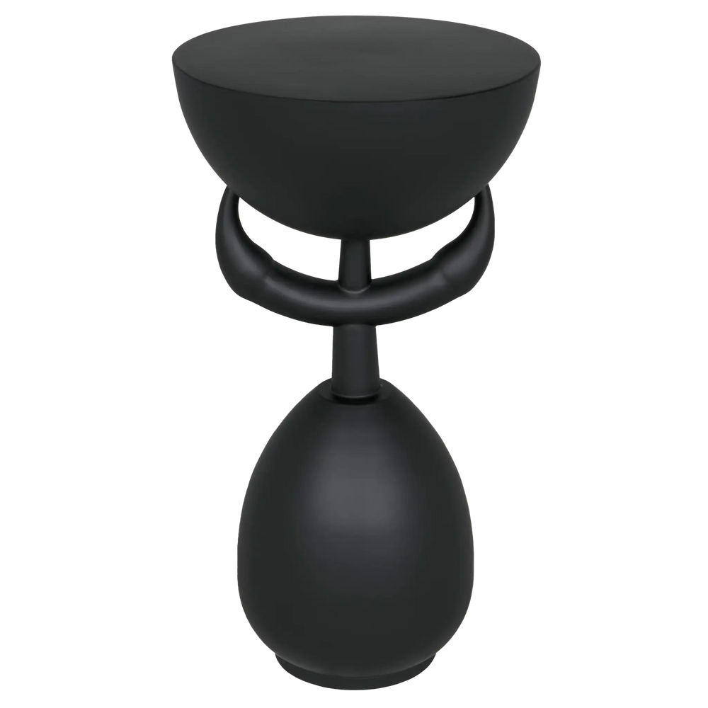 Noir Africa Side Table, Metal