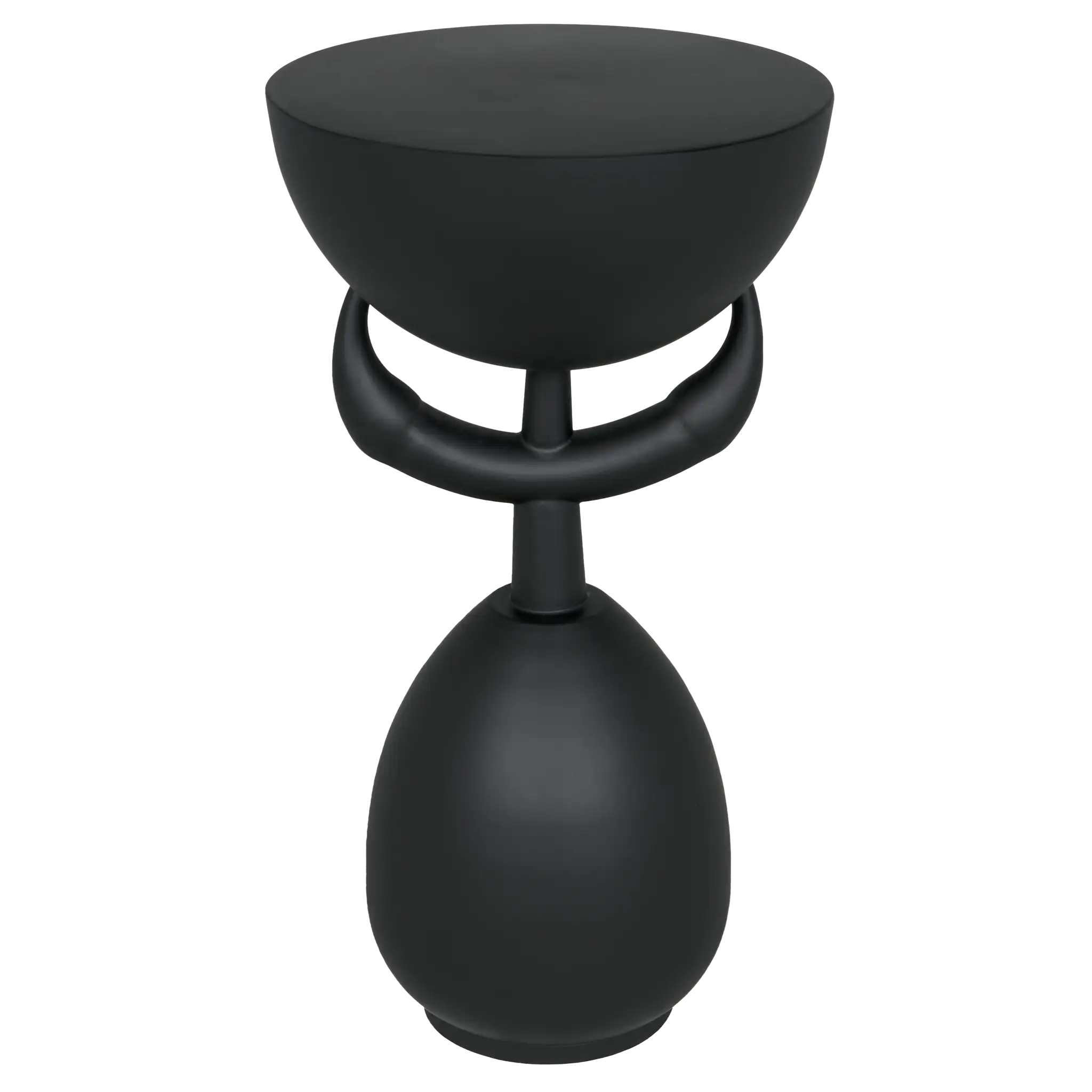 Noir Africa Side Table, Metal