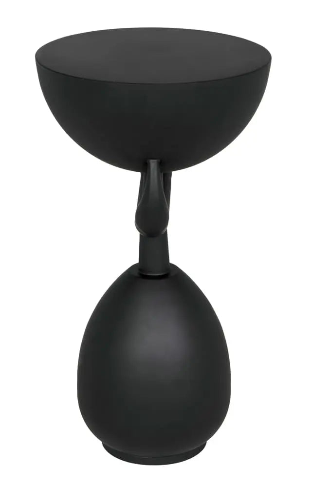 Noir Africa Side Table, Metal