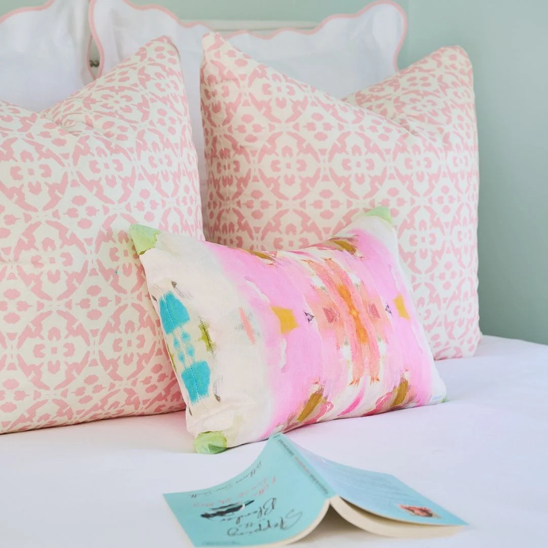 Laura Park Giverny Linen Cotton Pillow