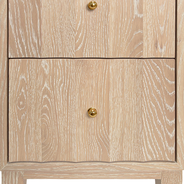 Worlds Away Hammond Nightstand or End Table