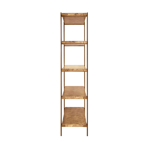 Worlds Away Harris Burl Wood Etagere