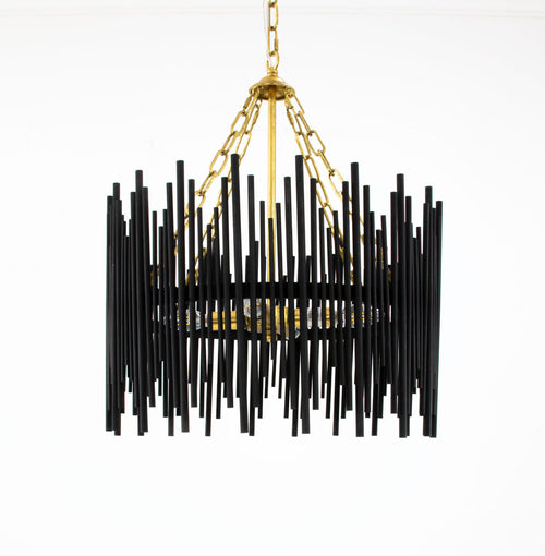 Black & Gold Chandelier HD132