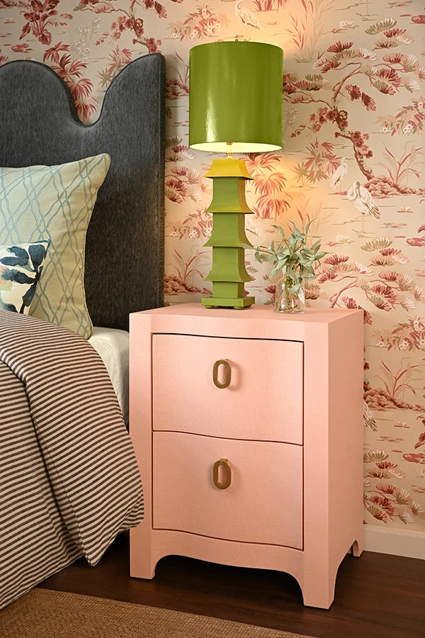 Worlds Away Helena Side Table
