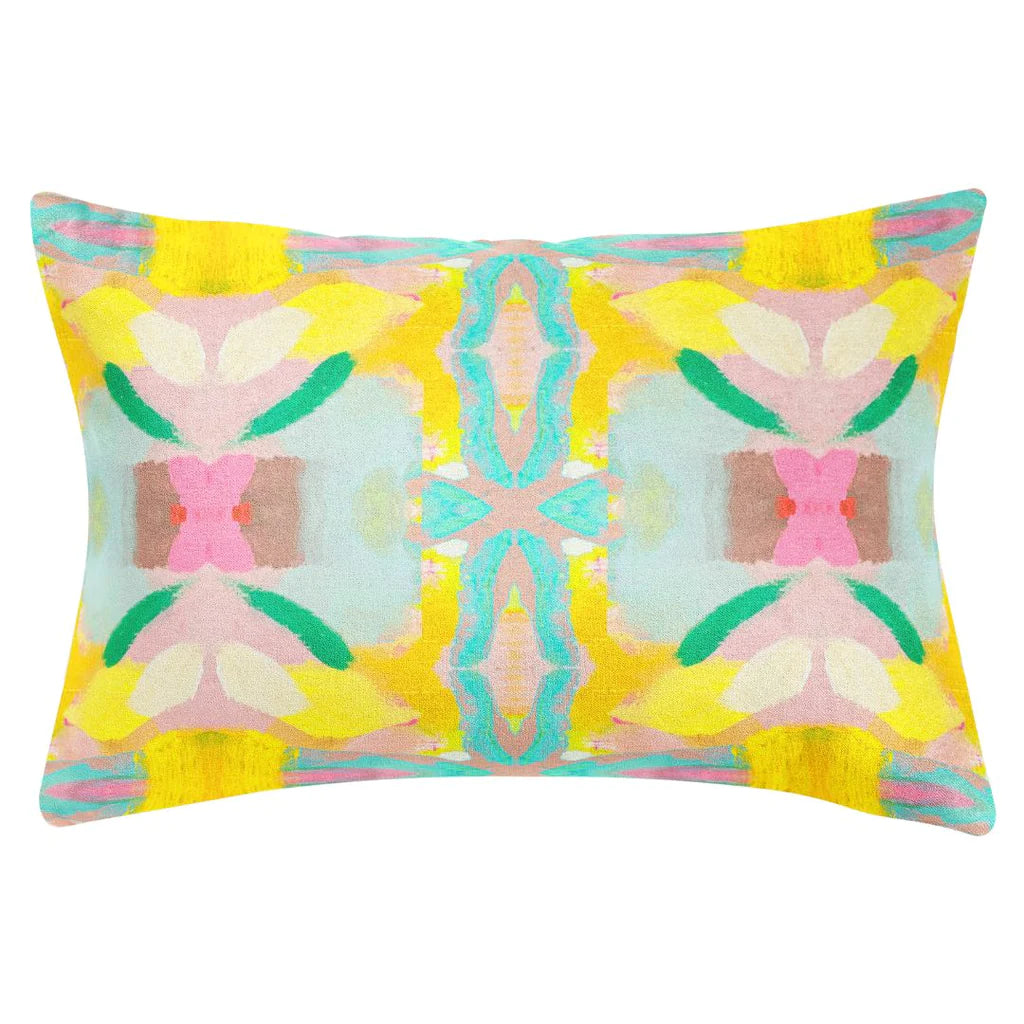 Laura Park With A Twist Linen Cotton Pillow