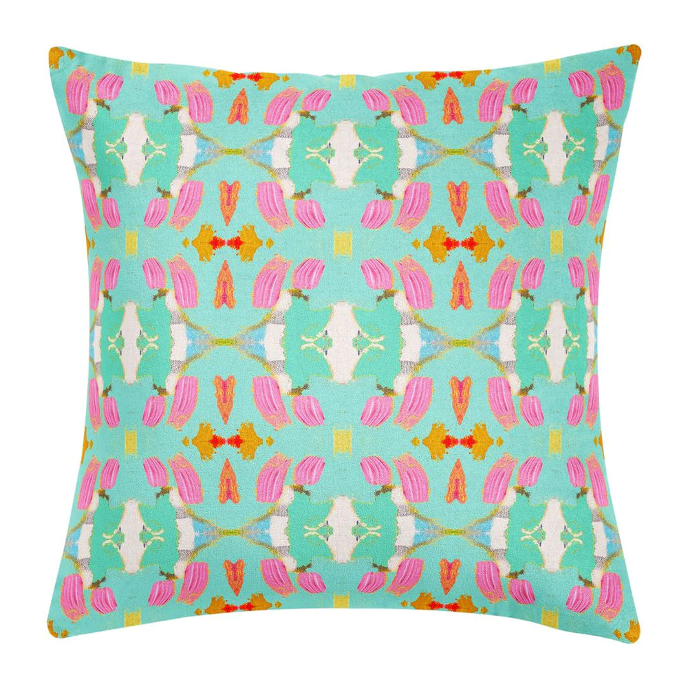 Laura Park Birds of Paradise Linen Cotton Pillow