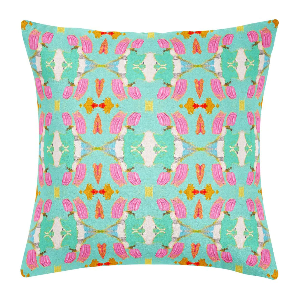 Laura Park Birds of Paradise Linen Cotton Pillow