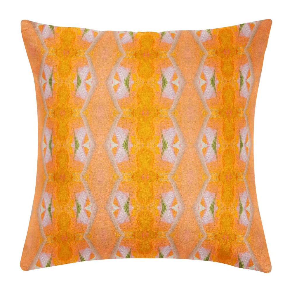 Laura Park Orange Blossom Linen Cotton Pillow